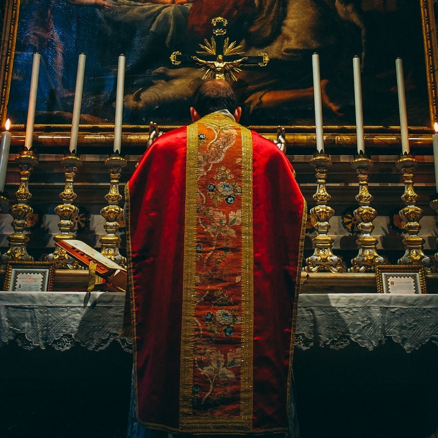 Church Adornments and Worship: Sarum Altar Candlestick