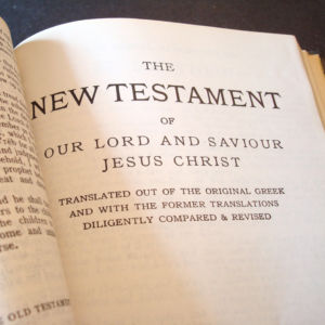 The harmonized and subject reference New Testament, King James