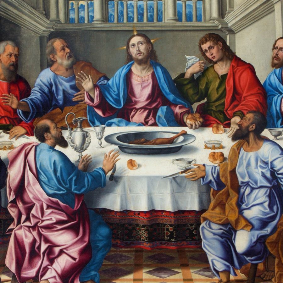 jesus last supper bible