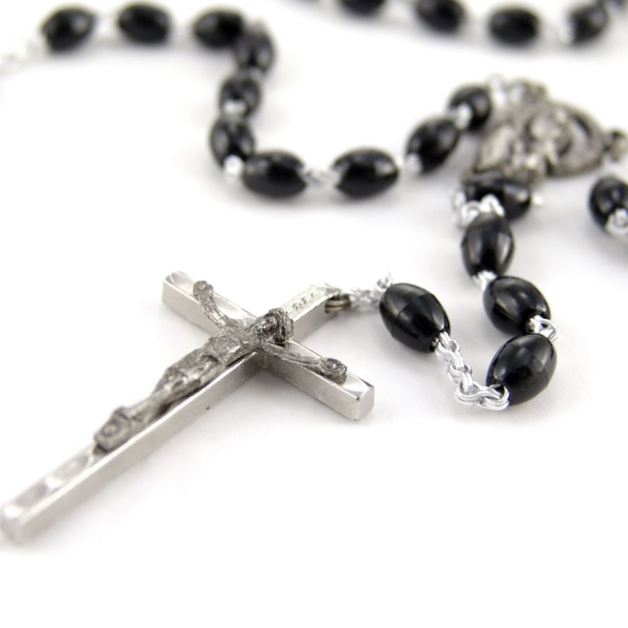 Ask & Believe Rosary Necklace