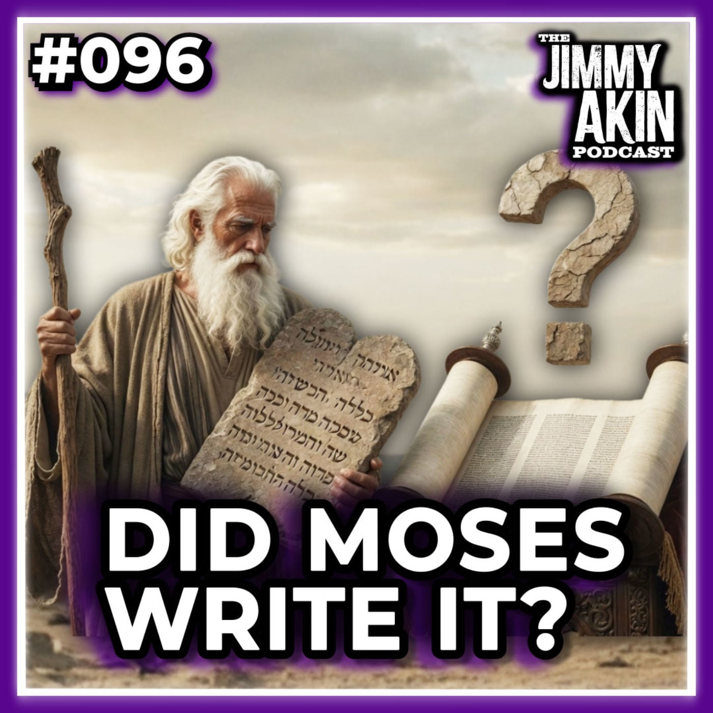 #096 Who Wrote the Books of Moses? - Jimmy Akin episode artwork